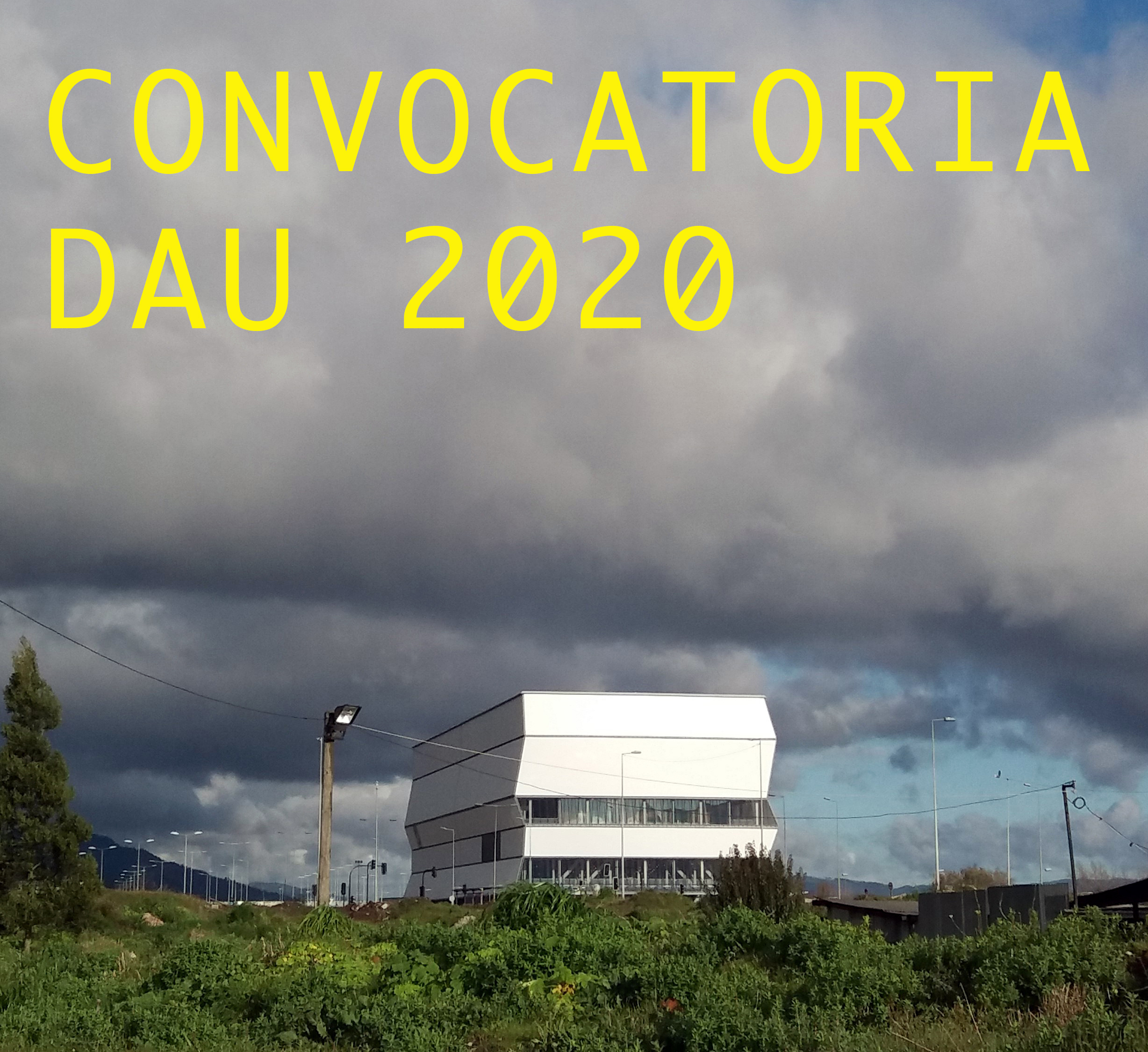 Convocatoria DAU 2020 Convocatoria DAU 2020
